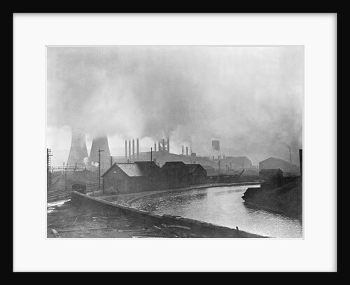 Industrial Smog Polluting Sheffield by Anonymous