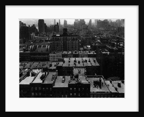 Rooftops, Manhattan, 1944 by Anonymous
