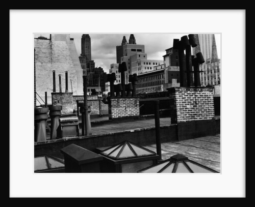 Rooftops, Midtown Manhattan, 1944 by Anonymous