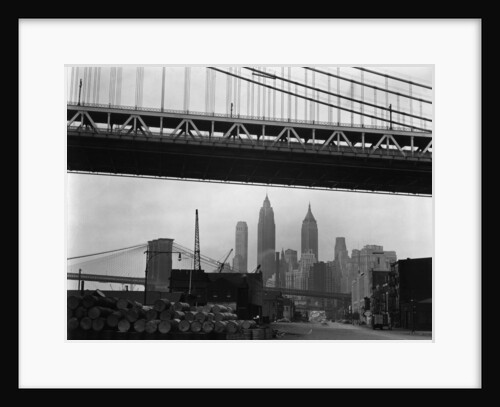 Cityscape, Manhattan, 1944 by Anonymous