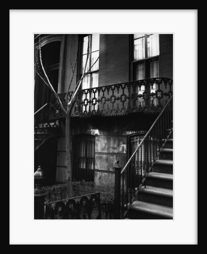 Brownstone in the Fifties, Manhattan 1947 by Anonymous