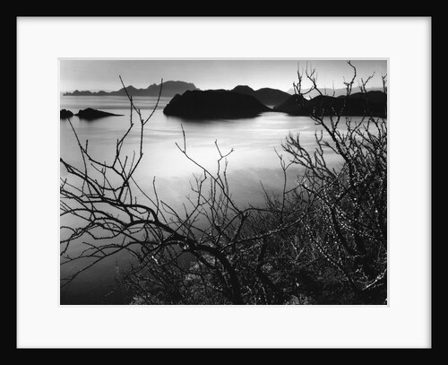 Cliff Overlooking Bay by Anonymous