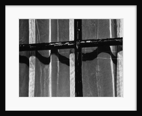 Window With Curtains, 1972 by Anonymous