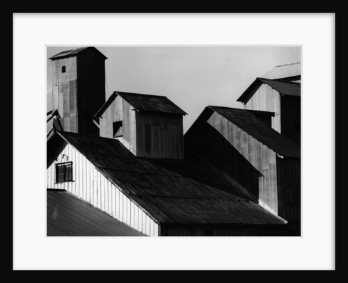 Corrugated Steel Rooftops by Anonymous