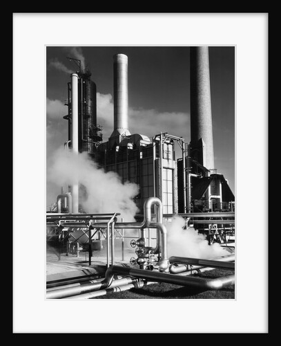 Smoke Stacks and Steam, 1951 by Anonymous