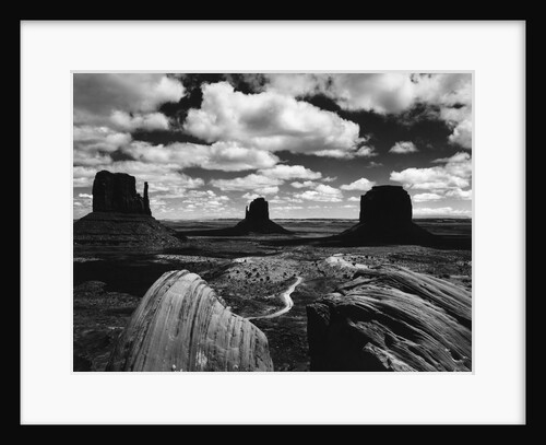 Desert Mesas by Anonymous
