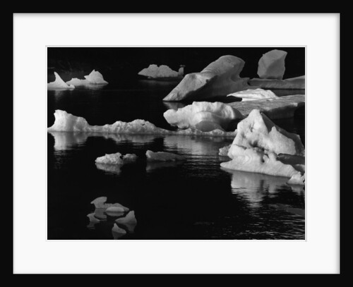 Floating Ice by Anonymous