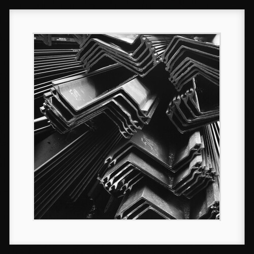 Stacked Pieces of Steel by Anonymous