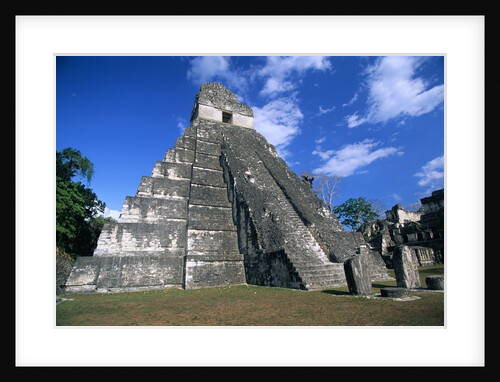 Pyramid at Tikal by Anonymous