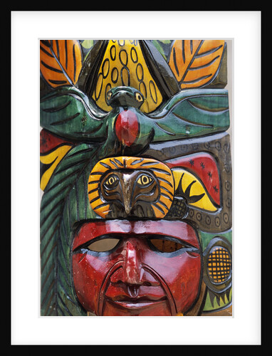 Indigenous Mask Carving by Anonymous