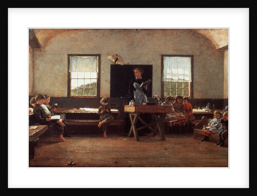 Winslow Homer: The Country School by Anonymous