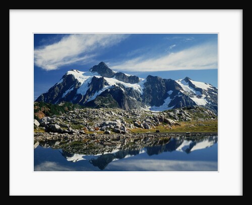 Mountain Reflection on a Lake by Anonymous