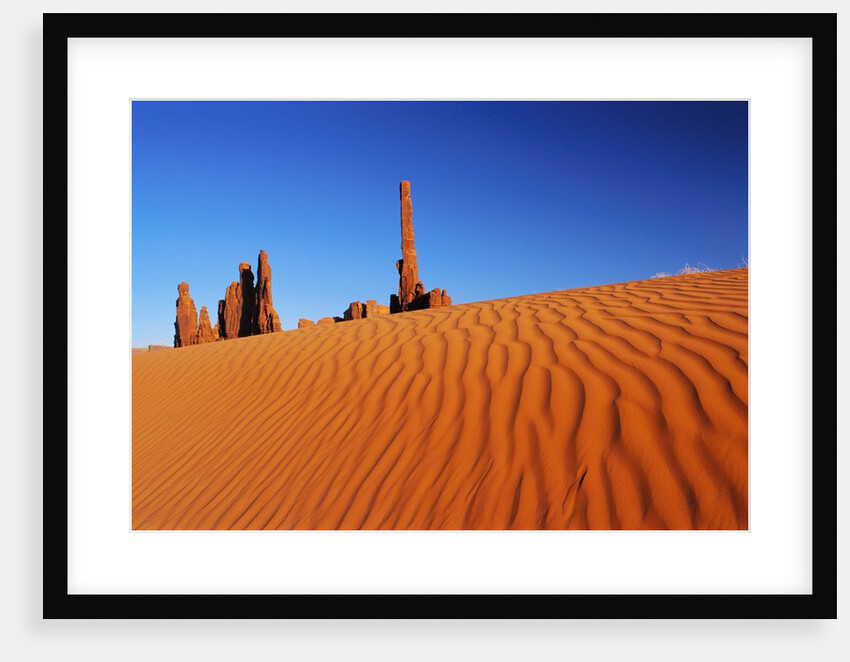 Hoodoos and Dune by Anonymous