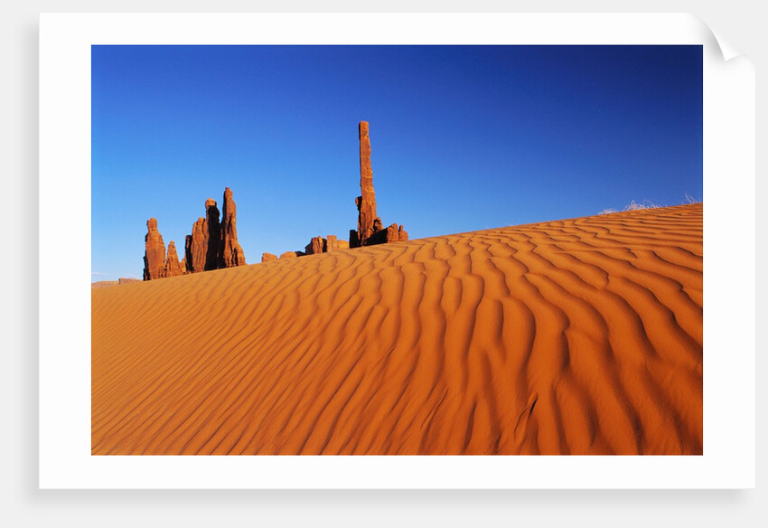 Hoodoos and Dune by Anonymous