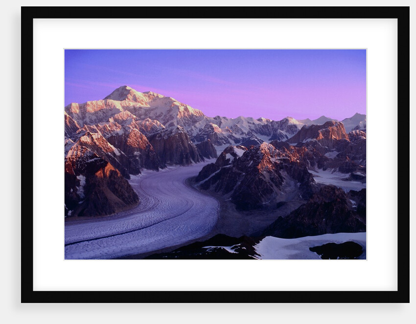 Mount McKinley and Ruth Glacier by Anonymous
