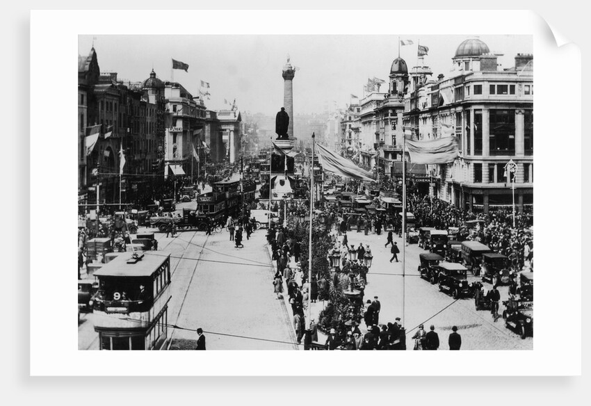 O'Connell Bridge and Street, Dublin, Ireland by Anonymous