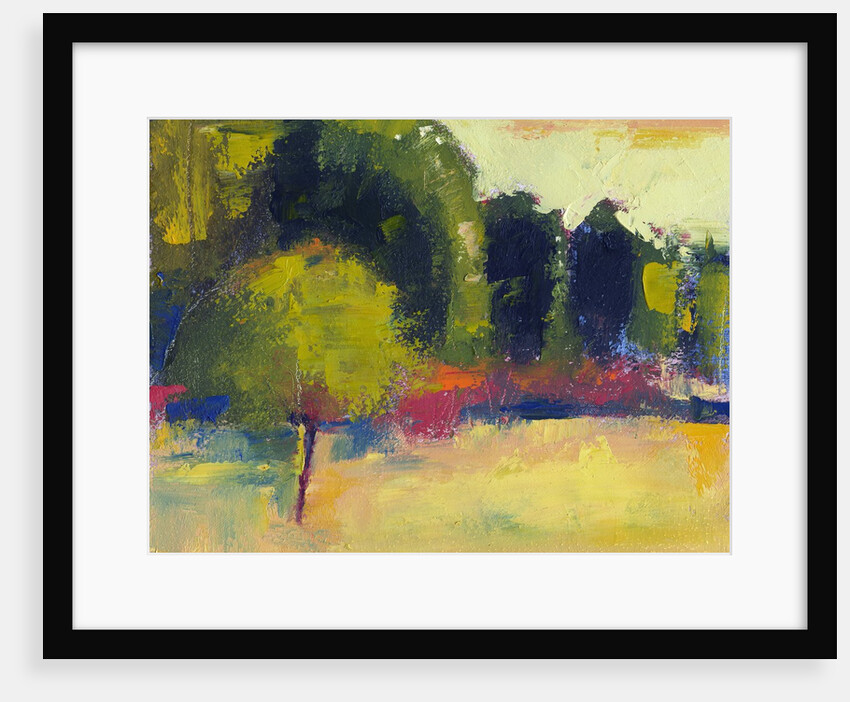 Yellow Field by Anonymous