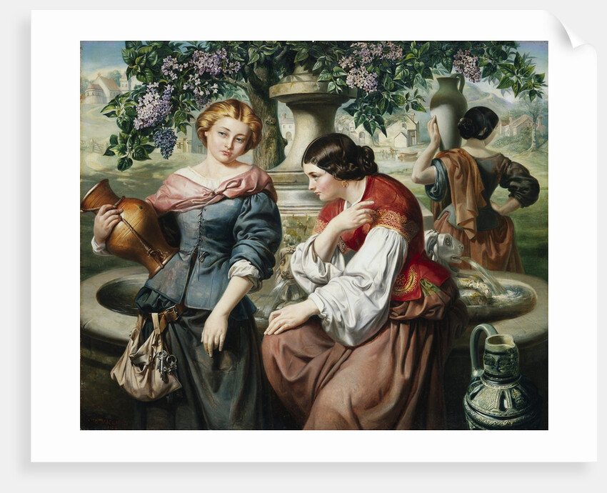 The Village Gossips by Daniel Maclise