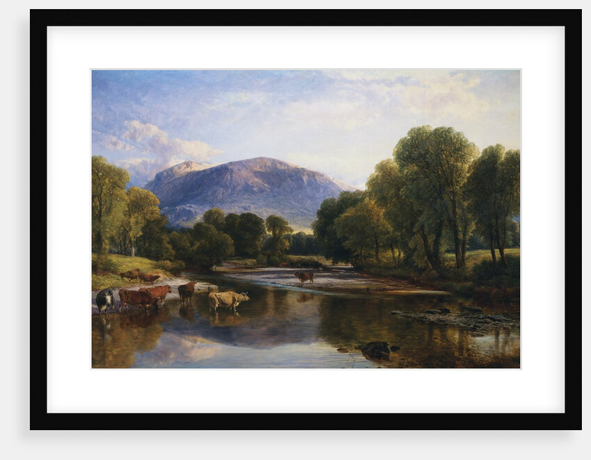 Reflections of a Highland Landscape, Scotland by Henry Brittan Willis