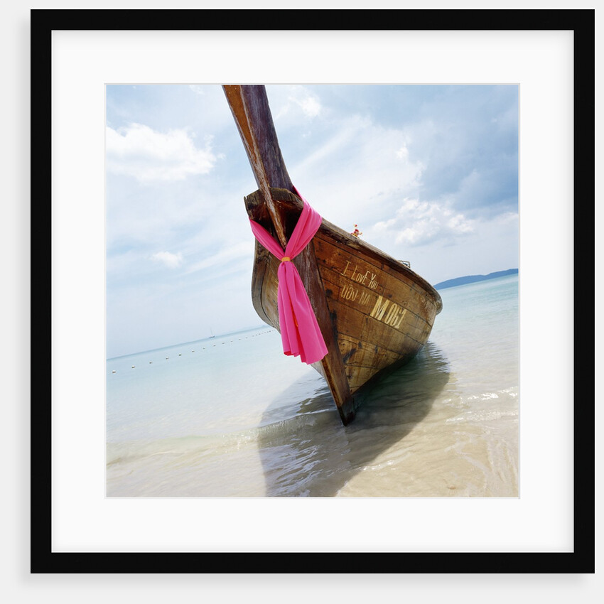 Traditional long tail boat, Thailand by Anonymous