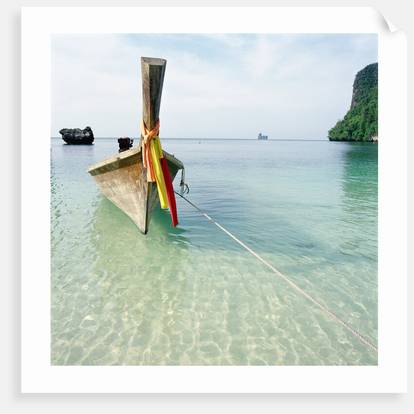 Traditional long tail boat, Thailand by Anonymous