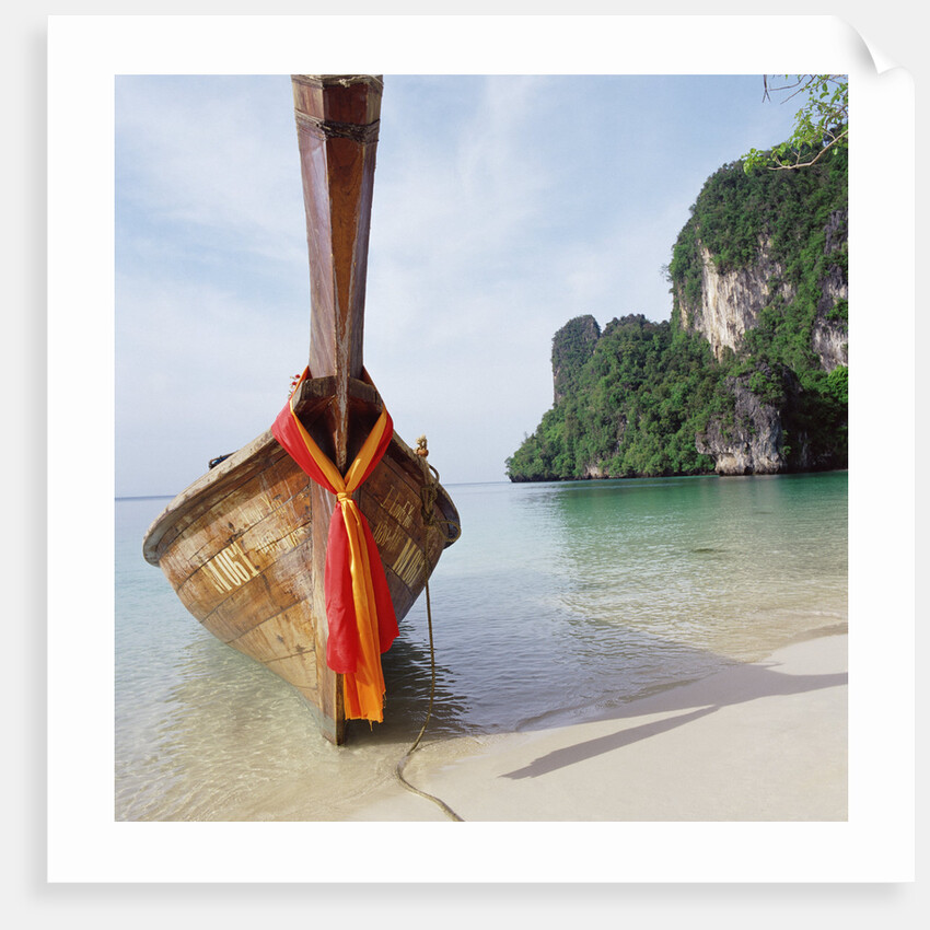 Traditional long tail boat, Thailand by Anonymous