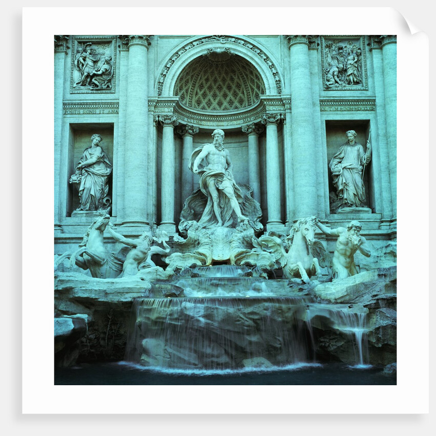 Italy, Rome, Trevi Fountain by Anonymous