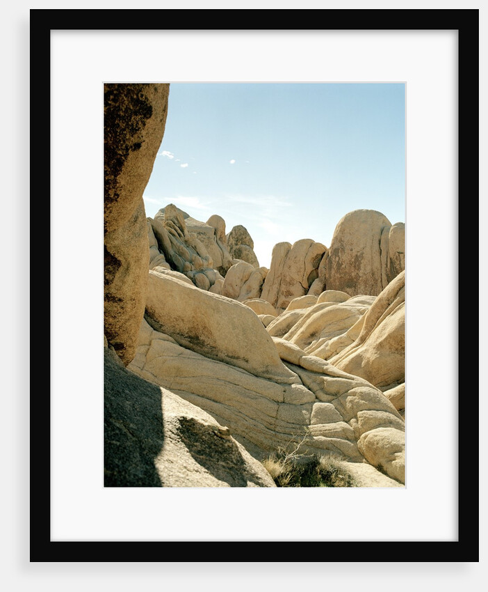 Stones, Joshua Tree National Park in southern california by Anonymous