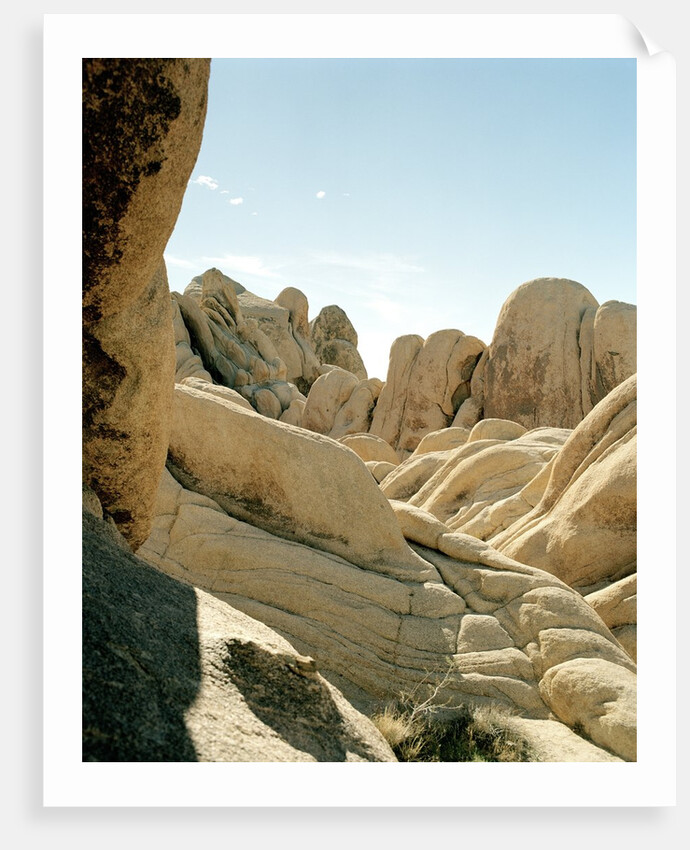 Stones, Joshua Tree National Park in southern california by Anonymous