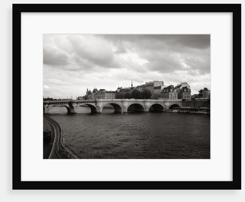 Pont Neuf Bridge and the Conciergerie in the background, Paris, France by Anonymous