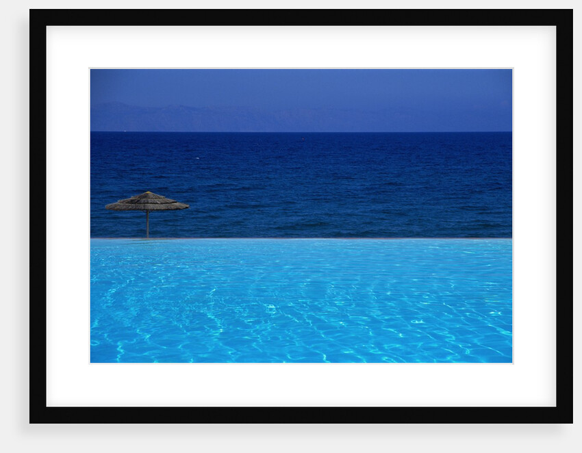 Blue of Pool, Sky and Sea by Anonymous