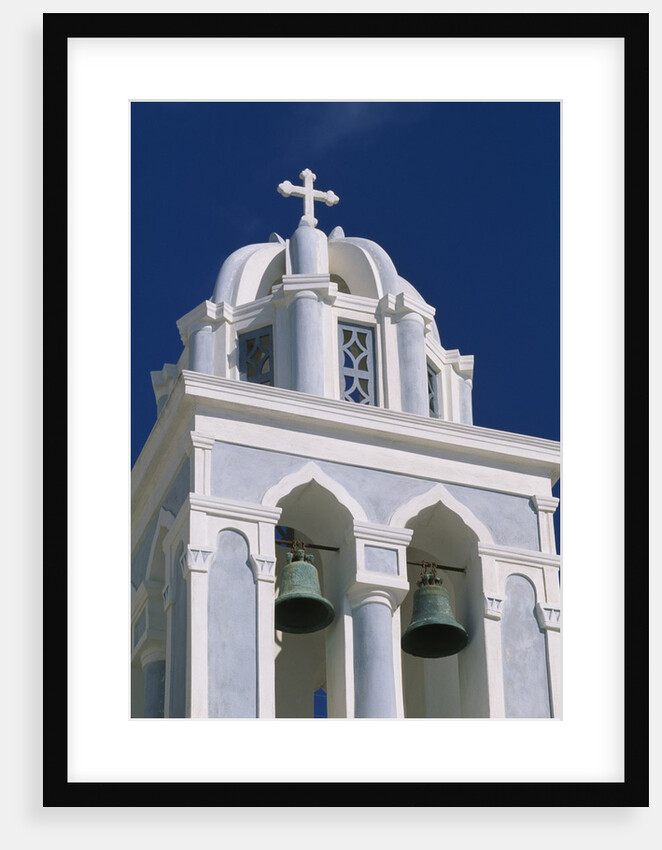 Bell tower, Santorin, Greece by Anonymous