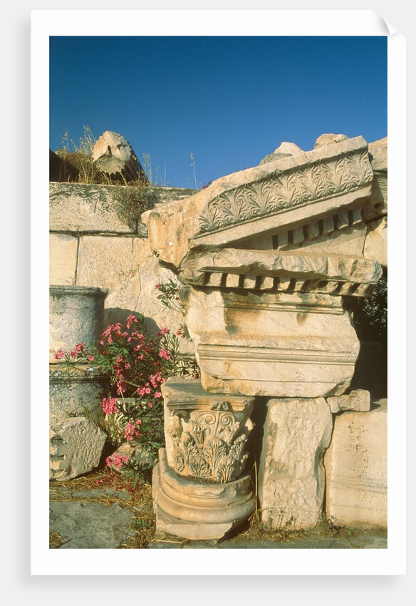 Ruins of Elefsina, Attica, Greece by Anonymous