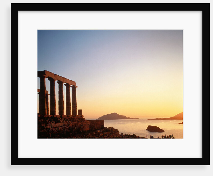 Ruin of the Poseidon temple in Attica (Greece) by Anonymous