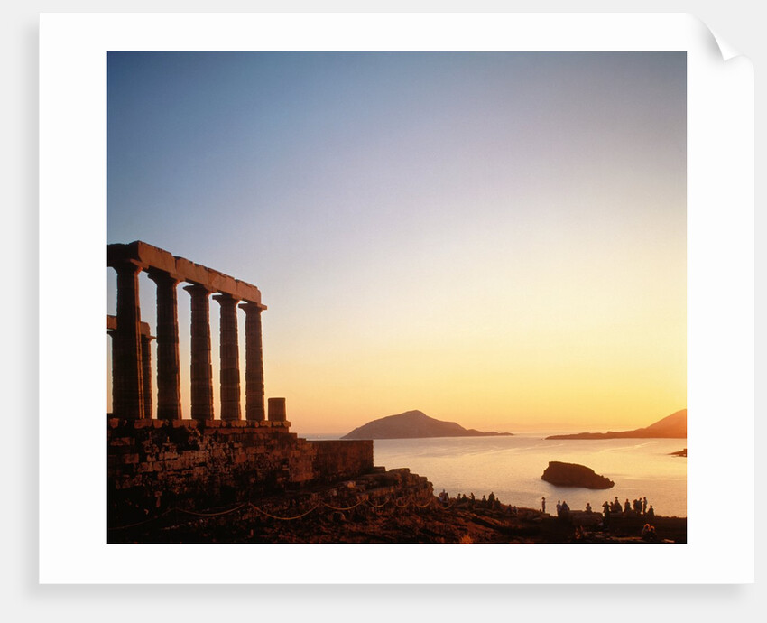 Ruin of the Poseidon temple in Attica (Greece) by Anonymous