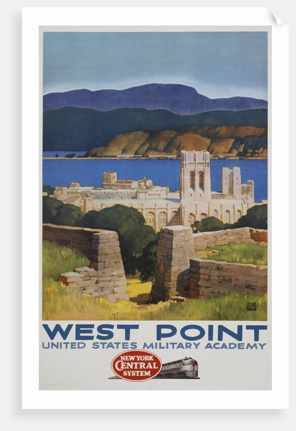 West Point Poster by Leslie Ragan