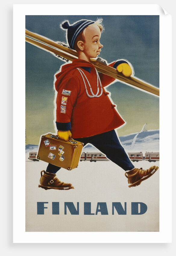 Finland Poster by O.K. Oksanen