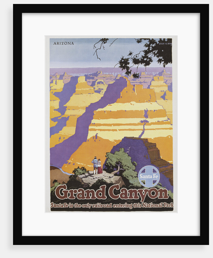 Grand Canyon Poster by Oscar Bryn