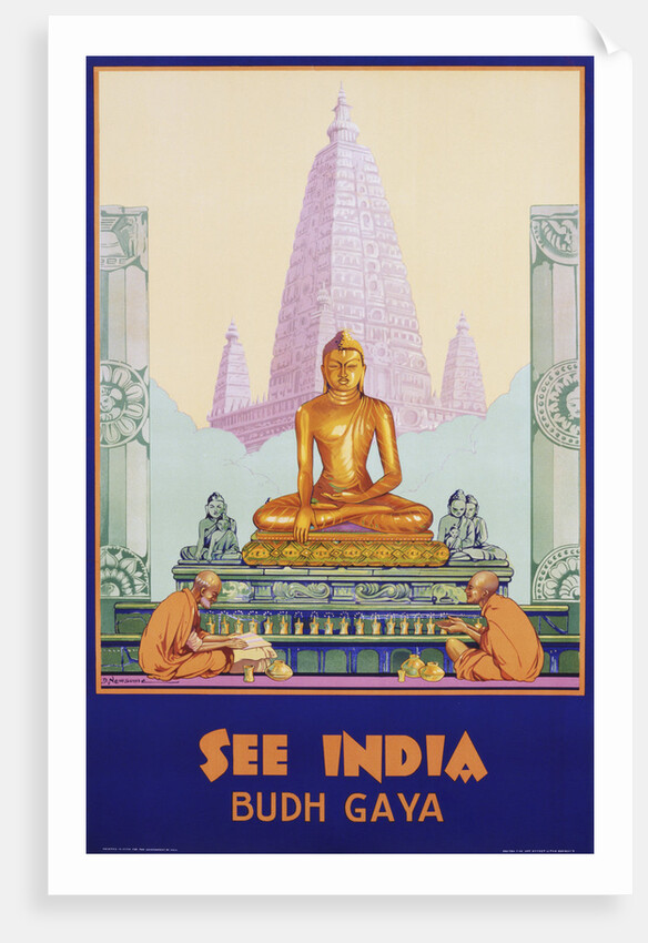See India Poster by Dorothy Newsome