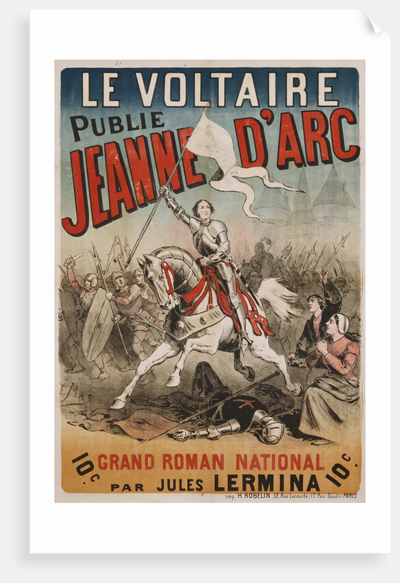 Jeanne d'Arc Poster by E. Mas