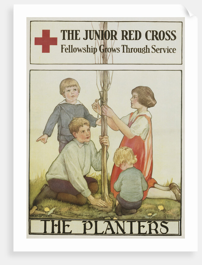 The Junior Red Cross Poster by Anna Milo Upjohn