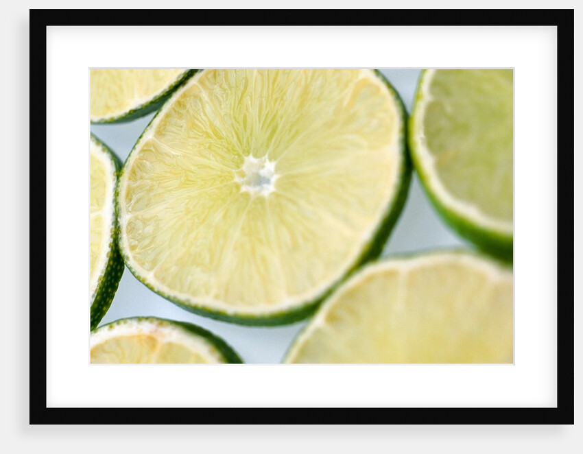 Limes in slices by Anonymous