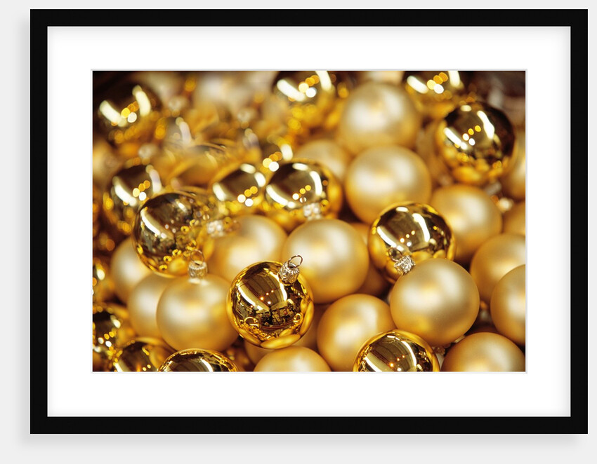Christmas baubles by Anonymous