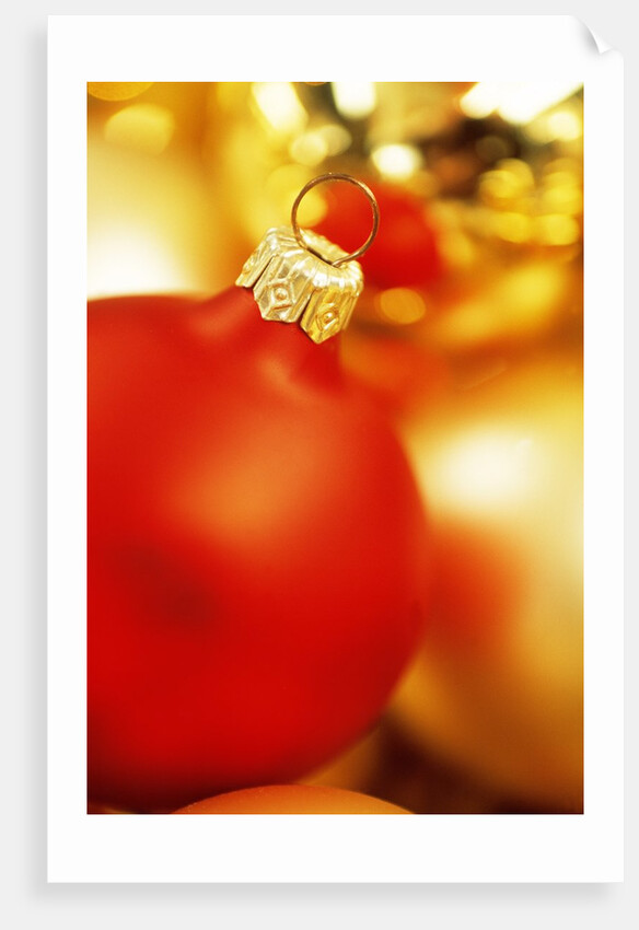 Christmas baubles by Anonymous
