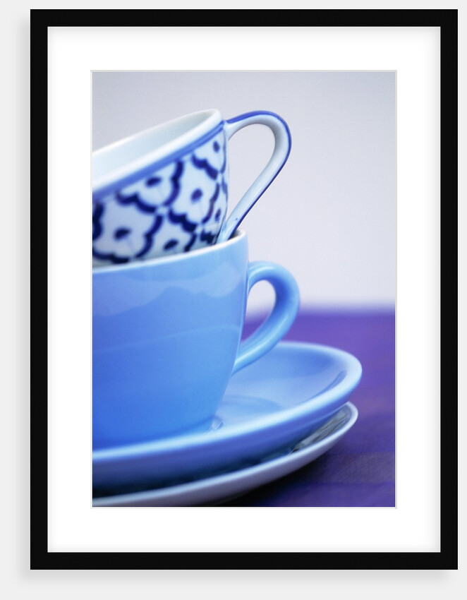 Coffee cups and saucers by Anonymous