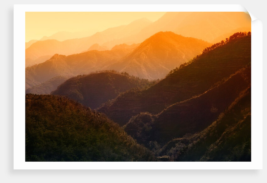 Rolling Mountains near Beijing by Anonymous