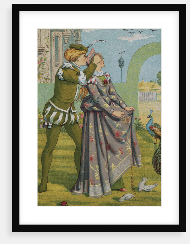 A Romantic Surprise by Walter Crane