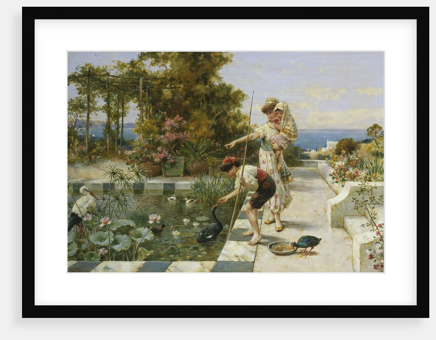 Feeding the Ibis at Corsica by William Stephen Coleman