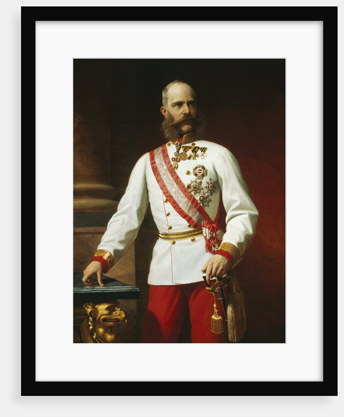 Kaiser Franz Josef I of Austria in Uniform by Carl von Blaas