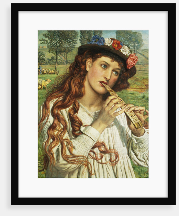 Amaryllis, or the Shepherdess by William Holman Hunt